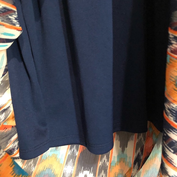 Crochet Top / Colorful Arrow Printed Maxi Dress - Picture 8 of 8